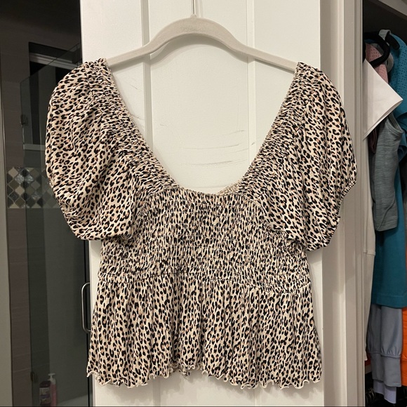Cheetah Print Urban Outfitters Top - Picture 5 of 6